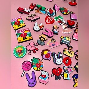 10 Bad Bunny Shoe Charms Un Verano Sin Ti Accessories Crocs Charms